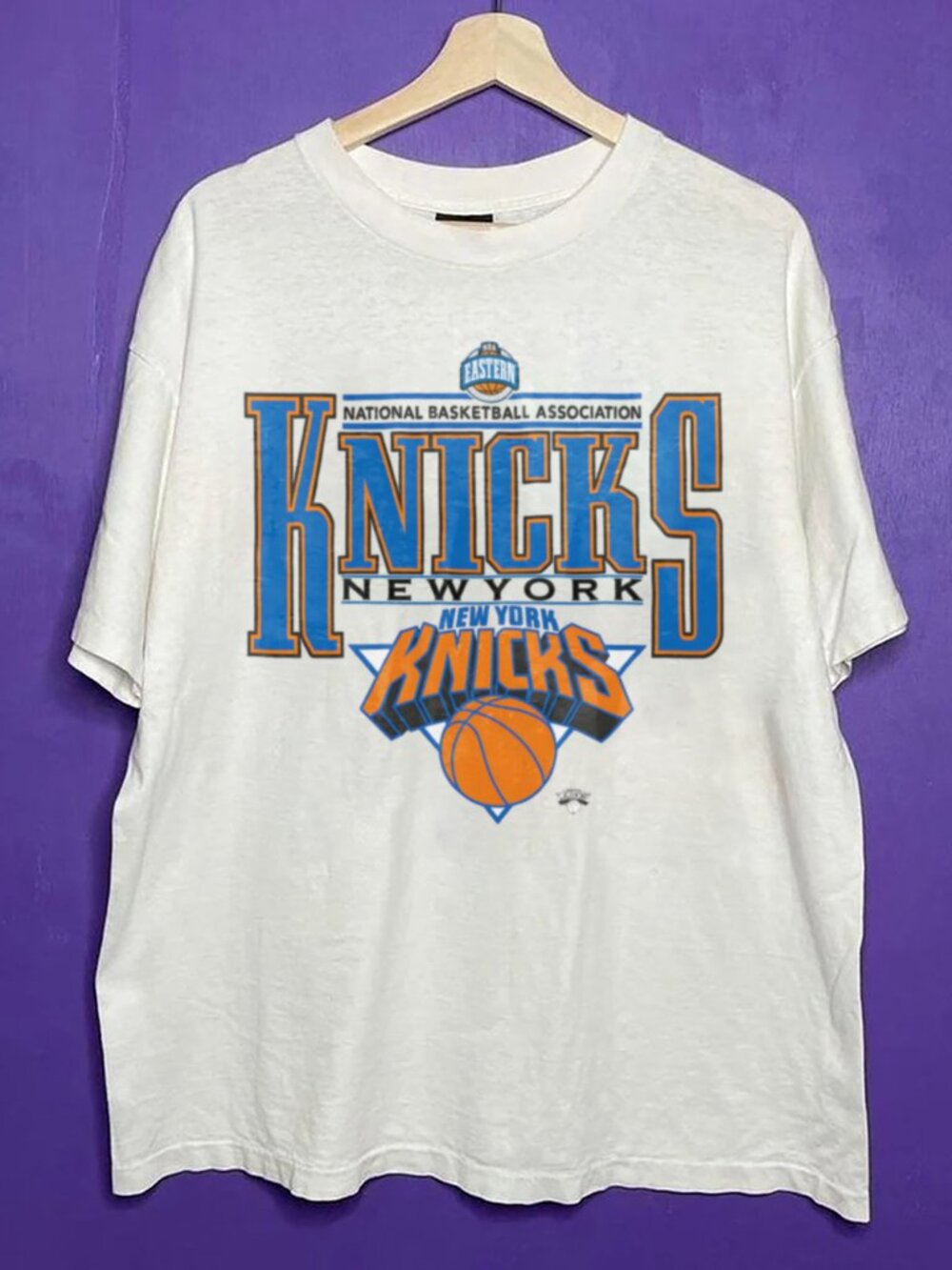 New York Knicks Unisex Shirt, Retro NY Knicks NBA Basketball Men Women Shirt Tee